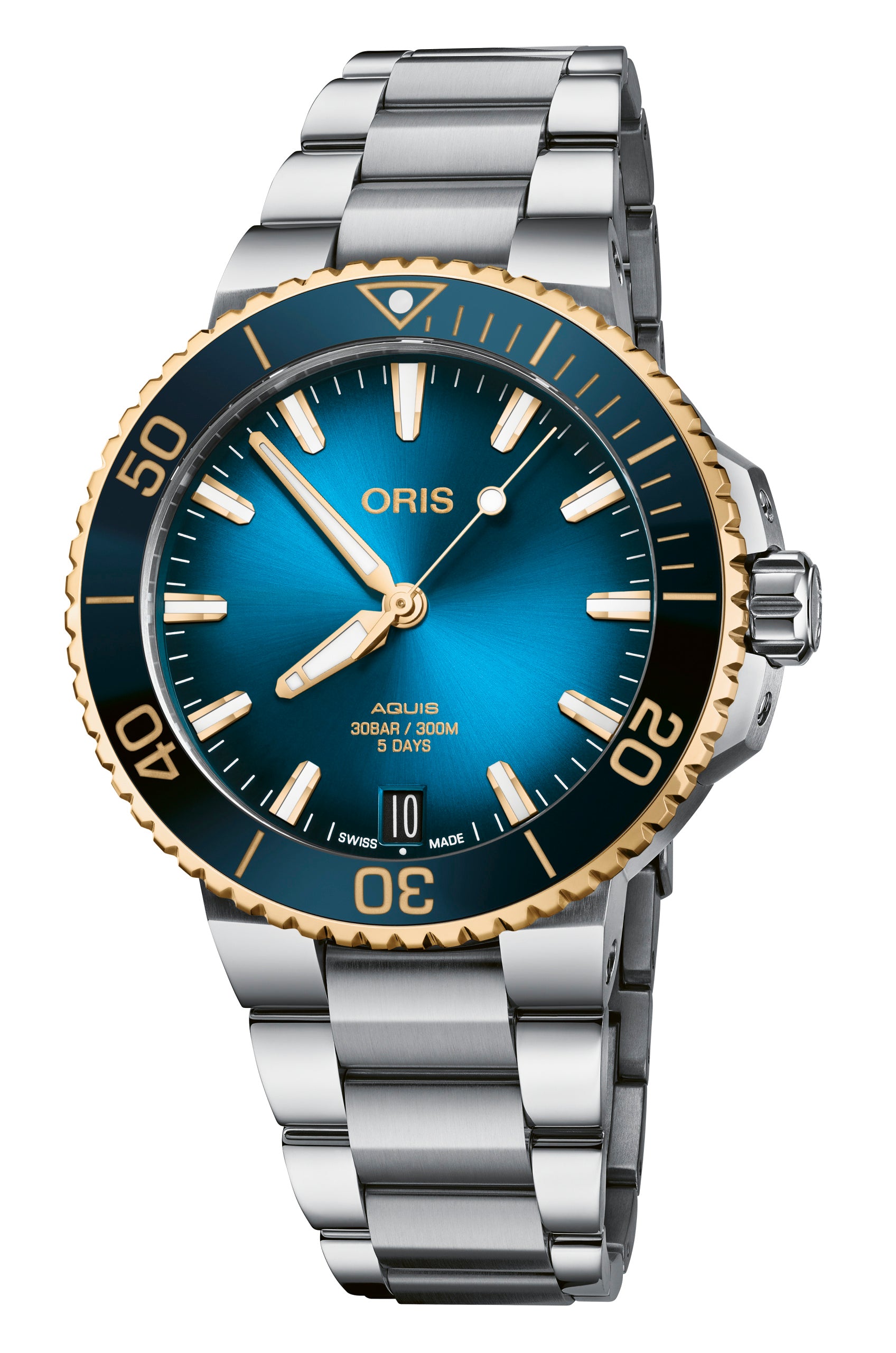 Aquis Date Calibre 400 41.5 mm . 01 400 7769 6355 07 8 22 09PEB