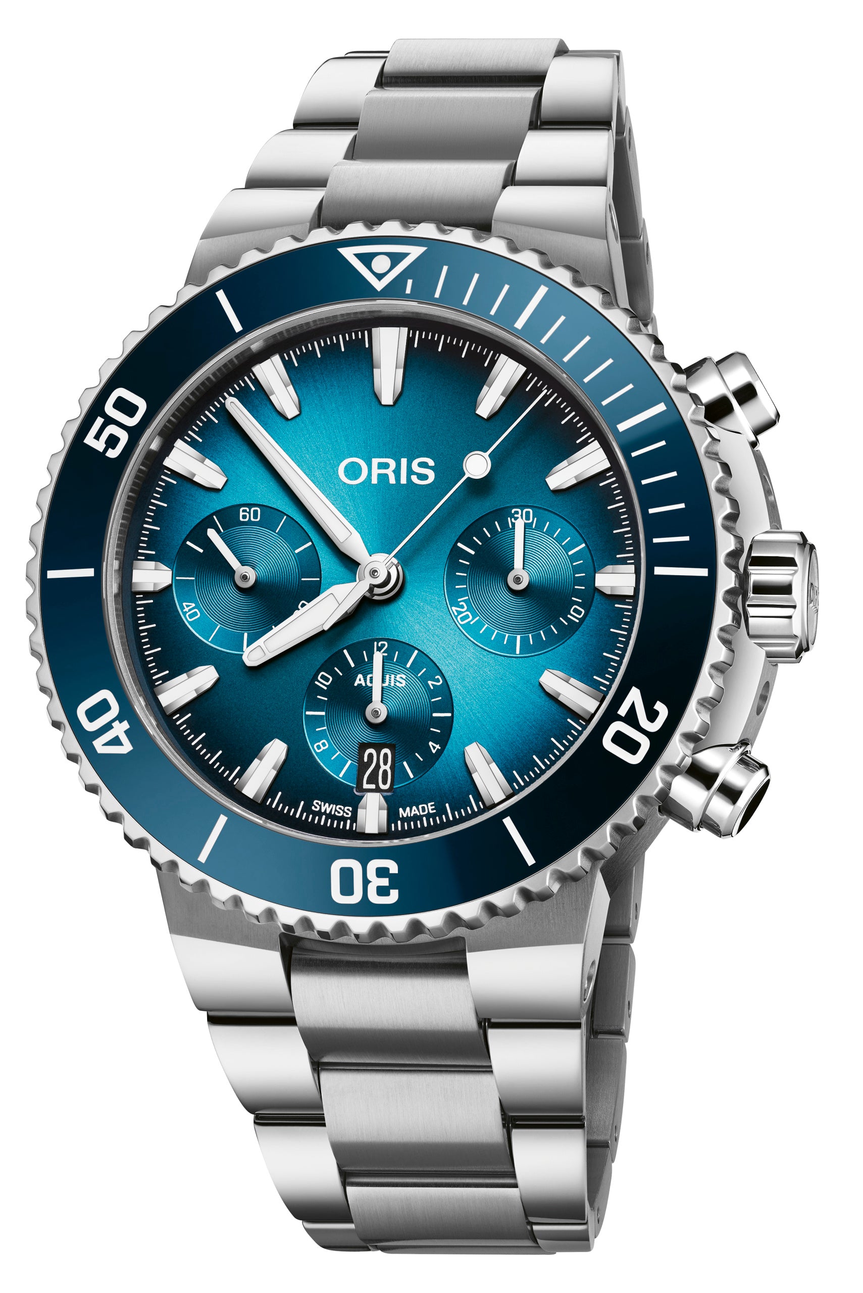 Aquis Chronograph, 43.5mm 01 771 7793 4155-07 8 23 01PEB